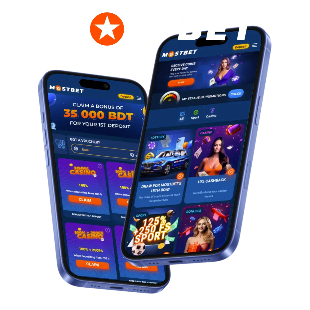 Bonuses and promotions that Mostbet offers in Bangladesh.